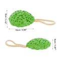 thumbnail image 4 of Unique Bargains Honeycombed Bath Shower Loofah Sponge 1 Pc Green, 4 of 6
