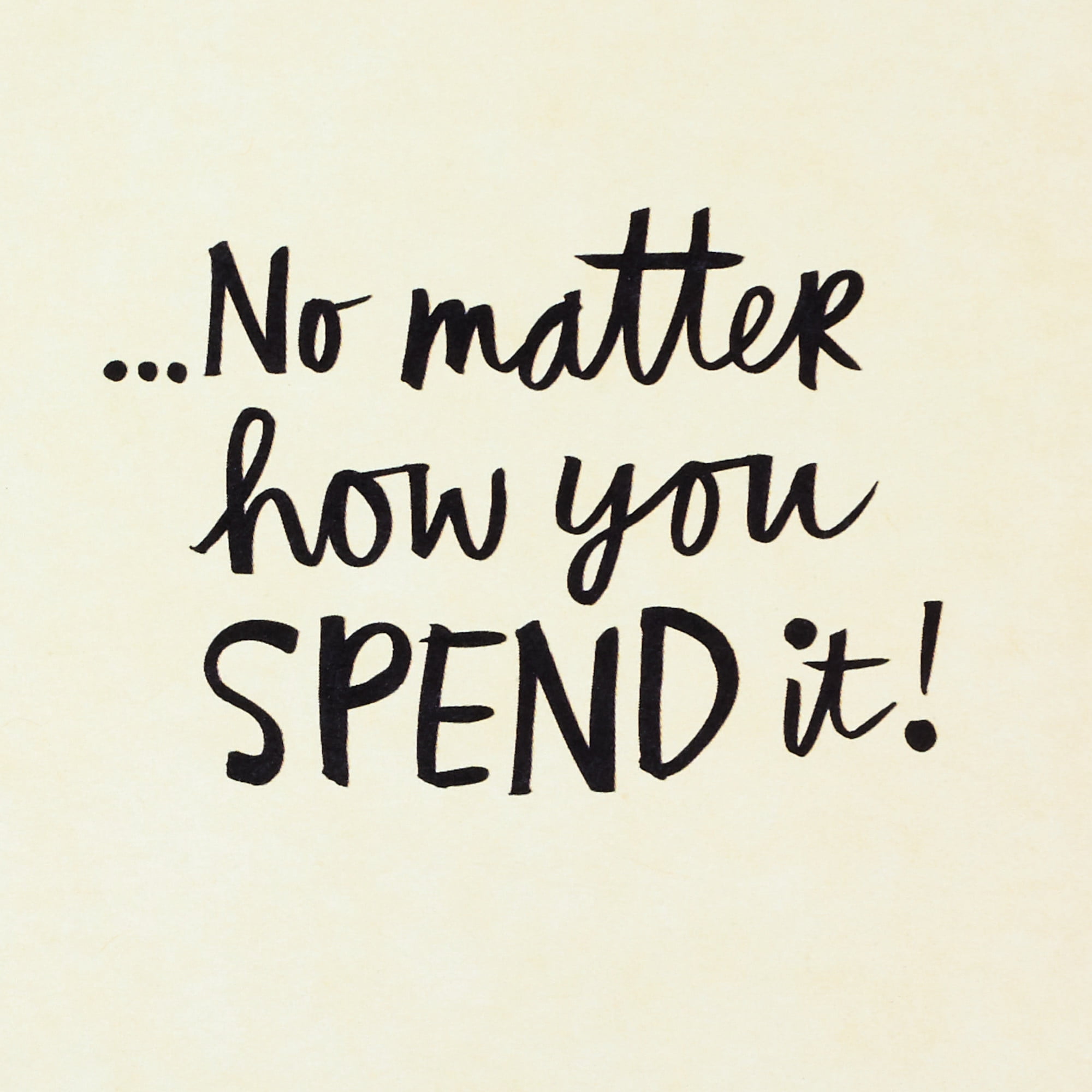 Hallmark Money Holder Birthday Card (Hope Your Birthday is Fantastic)