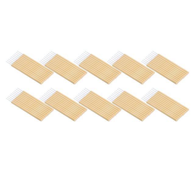 Applicateurs de Microbrosses, Outils de Démaquillage Micro-Cotons pour Extensions de Cils 100 Pcs pour Cosmétique