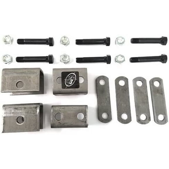 Southwest Wheel Single Trailer Axle Hanger Kit for Double Eye Spring
