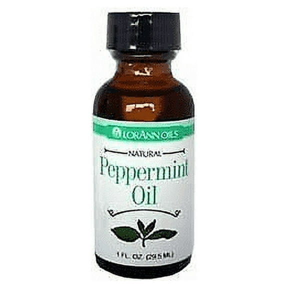 LorAnn aromatherapy Peppermint Natural Essential Oil Minty Flavor, 3-Pack