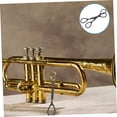 thumbnail image 4 of WRITWAA 3pcs Trumpet Finger Buttons for Trumpet Slide Stoppers for Personal Practice Black, 4 of 8