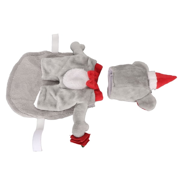 Adorable y Divertido Disfraz de Perro Navideño Ropa Suave y Transpirable para Mascotas con Tocado Perfecto para Fiestas Diarias ANGGREK Otros