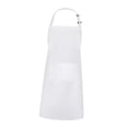 thumbnail image 2 of Delantal de cocina para hornear, delantal de Chef, delantal de trabajo de arte resistente, delantal de cocina para cafetería, parrilla, granja, Bar, Blanco perfecl Delantal de cocinero, 2 of 8