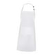thumbnail image 2 of Delantal de trabajo, delantal de cocina, delantal de repostería, delantal de chef para parrilla de restaurante Blanco, 2 of 9