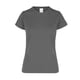 thumbnail image 1 of Playera Cuello Redondo para Dama, Color Gris, Talla Mediana, 100% Poliéster., 1 of 3