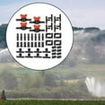 thumbnail image 4 of koolsoo Adjustable Drip Irrigation /2'' Distribution Watering Fitting Soaker 52pcs, 4 of 6
