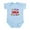 Sky Blue, variant on CafePress - I Love My GAGA Soooo Much! Infant Bodysuit - Baby Light Bodysuit, Size Newborn - 24 Months