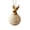 A003- C, variant on Gold and White Squirrel Christmas Tree Ornament with Diamond Pattern