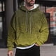 thumbnail image 1 of Sudadera con capucha para hombre, estilo casual, con cuello redondo, estampado, manga larga, blusa de poliéster, 1 of 6