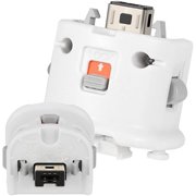 Wii Motion Plus Adapter-External Remote Motion Plus Sensor Controller -White,Set2 Pack