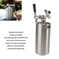 thumbnail image 3 of 3.6L Stainless Steel Keg, Craft Beer Dispenser System High Performance  For Homebrewing, 3 of 8