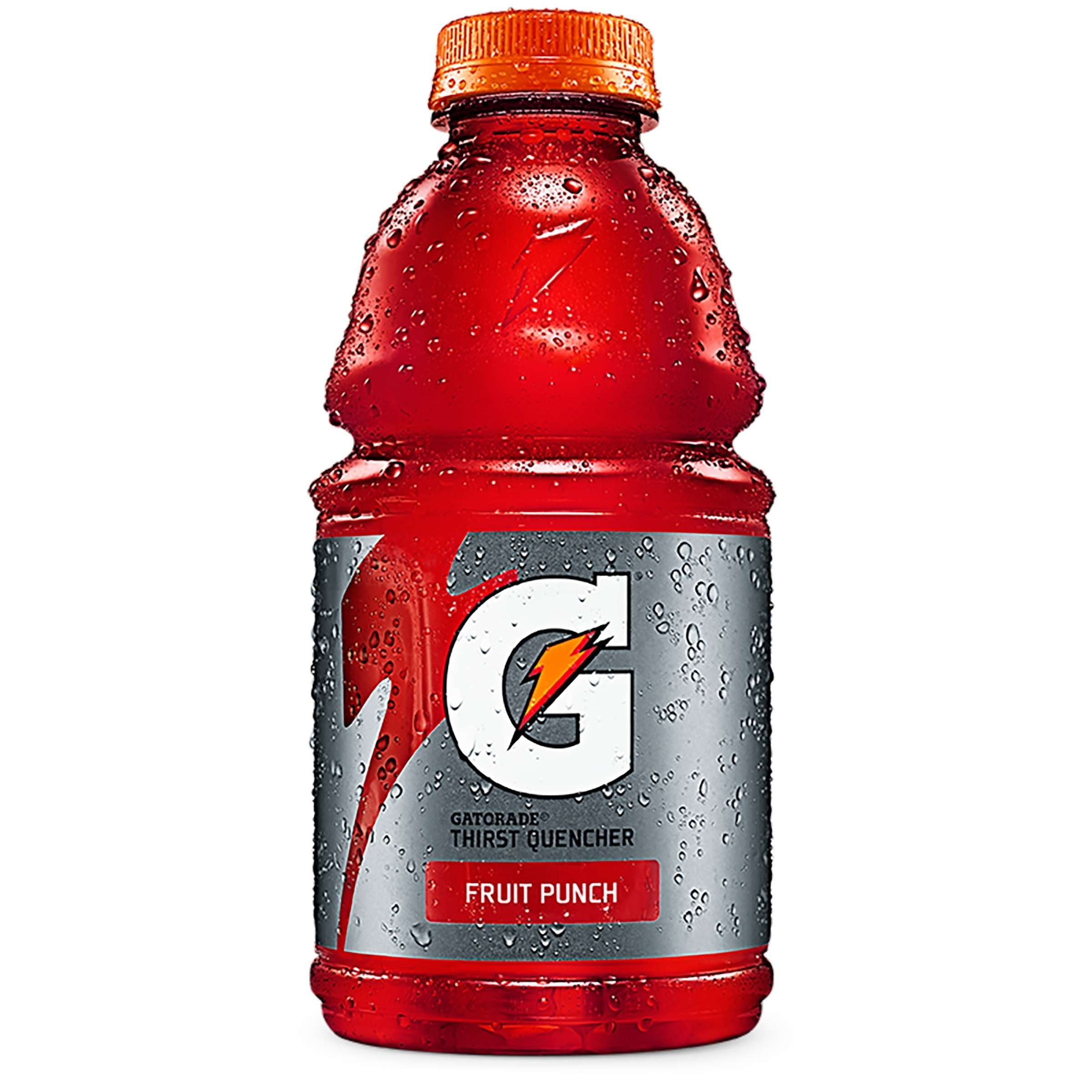 Gatorade Fruit Punch Thirst Quencher Sports Drink 32 oz Bottle Gatorade Fruit Punch Thirst Quencher Sports Drink 32 oz Bottle