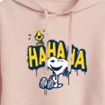 thumbnail image 3 of Peanuts - Ha Ha Graffiti - Juniors Cropped Pullover Hoodie, 3 of 6