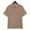 Brown, variant on Lenago Mens Casual Shirts Unisex Summer Lapel Breasted Double Pocket Short Sleeved Shirt Top Short Sleeved Lapel Top/shirt