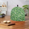 thumbnail image 4 of HELLHERO Four-Leaf Clover Tea Cozies Covers Keep Warm Coffee Pot Cloth Covers Keep Warm Restaurant, 4 of 8