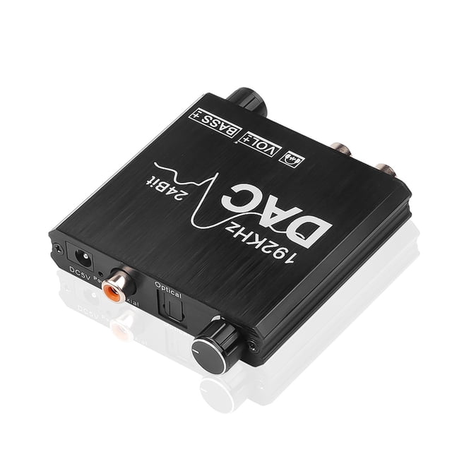 Muslady DAC Converter 192KHz Convertidor de audio digital a analógico con