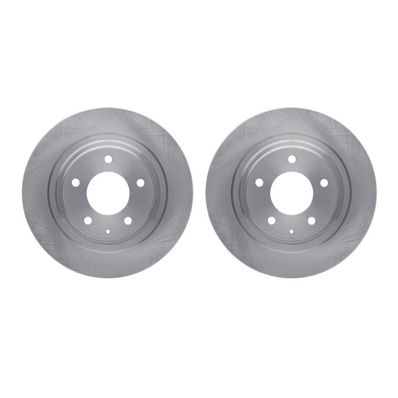 Dynamic Friction Company Rear Brake Rotors 6002-80032