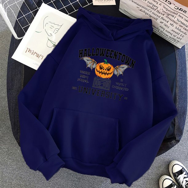 Sudaderas con capucha para hombre, jerséis informales holgados, cómodos, a la moda, para fiesta de Halloween, Otoño e Invierno