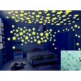 thumbnail image 2 of Wall Sticker, Luminous Star Glow In The Dark 100PCS Ceiling Stars For Baby Kid's Nursery Room, Blue, 2 of 2