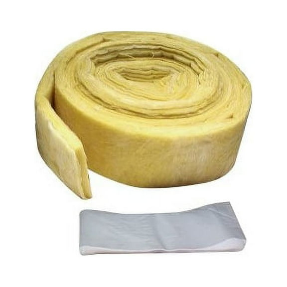 3X25 Fiberglass Pipe Wrap M-D Building Products Pipe Wrap - Fiberglass 04929