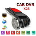 thumbnail image 1 of X28 FHD 1080P 120° Dash Cam Car DVR Camera Recorder WiFi Dash Camera Black, 1 of 4
