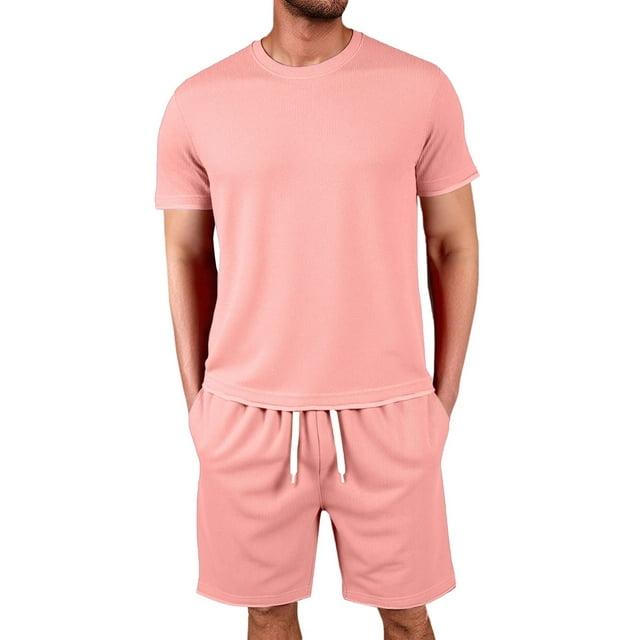 SHIXIAOO Men's Suits for Casual and Everyday Wear Slim Fit with Two Piece Design Versatile Season Appropriate Suit Set for Stylish Occasions Plain Track Suits for Men Extra Slim Fit Suits for Men