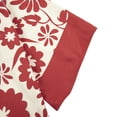 thumbnail image 6 of DEXIO Blouses for Women Summer Bohemian 3/4 Sleeve Shirts V Neck Flowy Casual Pleated Tops, 6 of 14