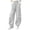 Gray, variant on LIaqionyy Girls Sweatpants Wide Leg Elastic Waist Baggy Pants with Pockets Kids Solid Color Outdoor Pant Loungewear