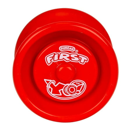 Duncan First Yo Yo-Yo - Soft Silicone Body Responsive- Beginner YoYo (Red)