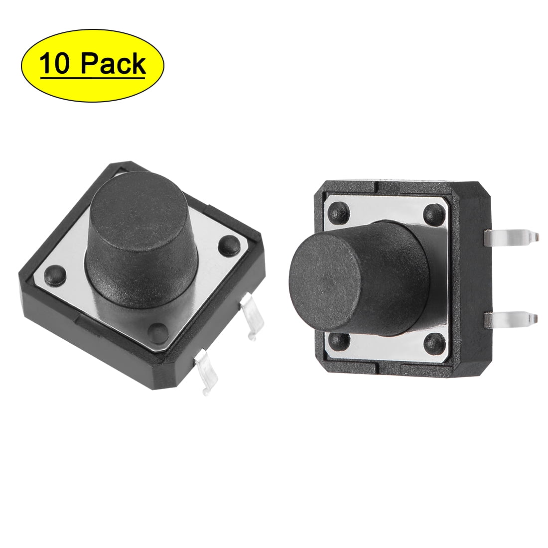 12x12x9mm Panel Micro PCB Momentary Tactile Tact Push Button Switch DIP 10PCS