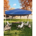 thumbnail image 1 of Yeshouse 10x10 popup Canopy tienda, tienda al aire libre con 3 altura ajustable, fácil de configurar Canopy con 4 bolsas de arena y bolsa de transporte para acamp, fiestas, eventos al aire libre, 1 of 7
