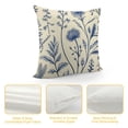 thumbnail image 4 of ARISTURING  Blue and White Rectangle Pillow Covers Blue Floral Herb Sage Throw Pillow Case Wildflower Cushion Cover for Home Office Couch Sofa Car Decoration, 4 of 5