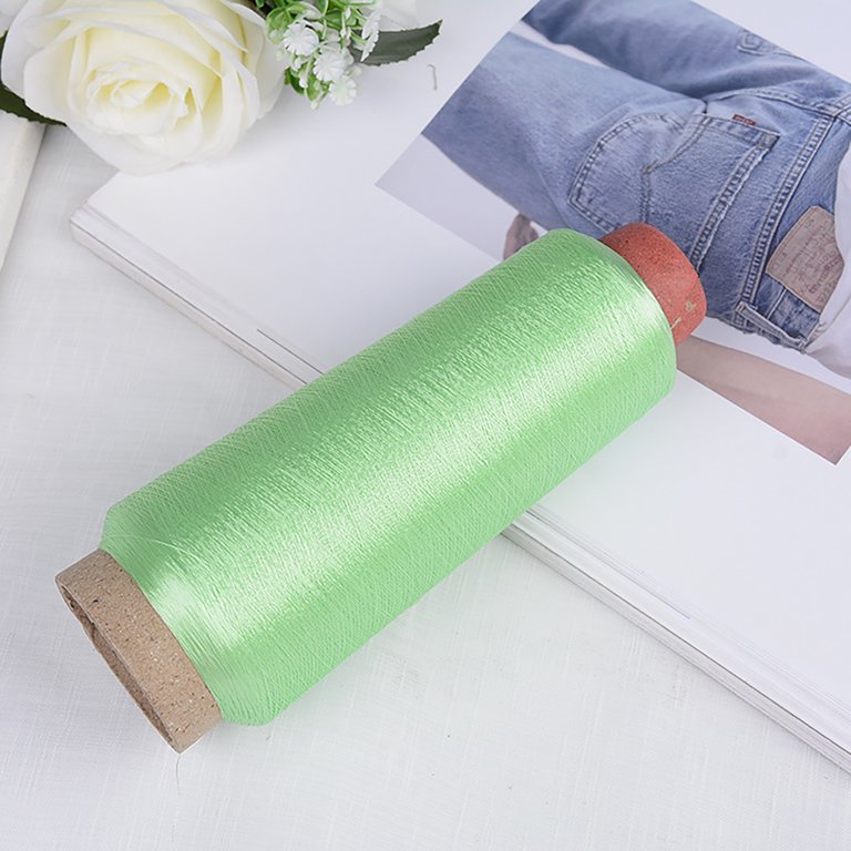 Mairbeon 1 Roll Embroidery Thread with Metallic Luster DIY