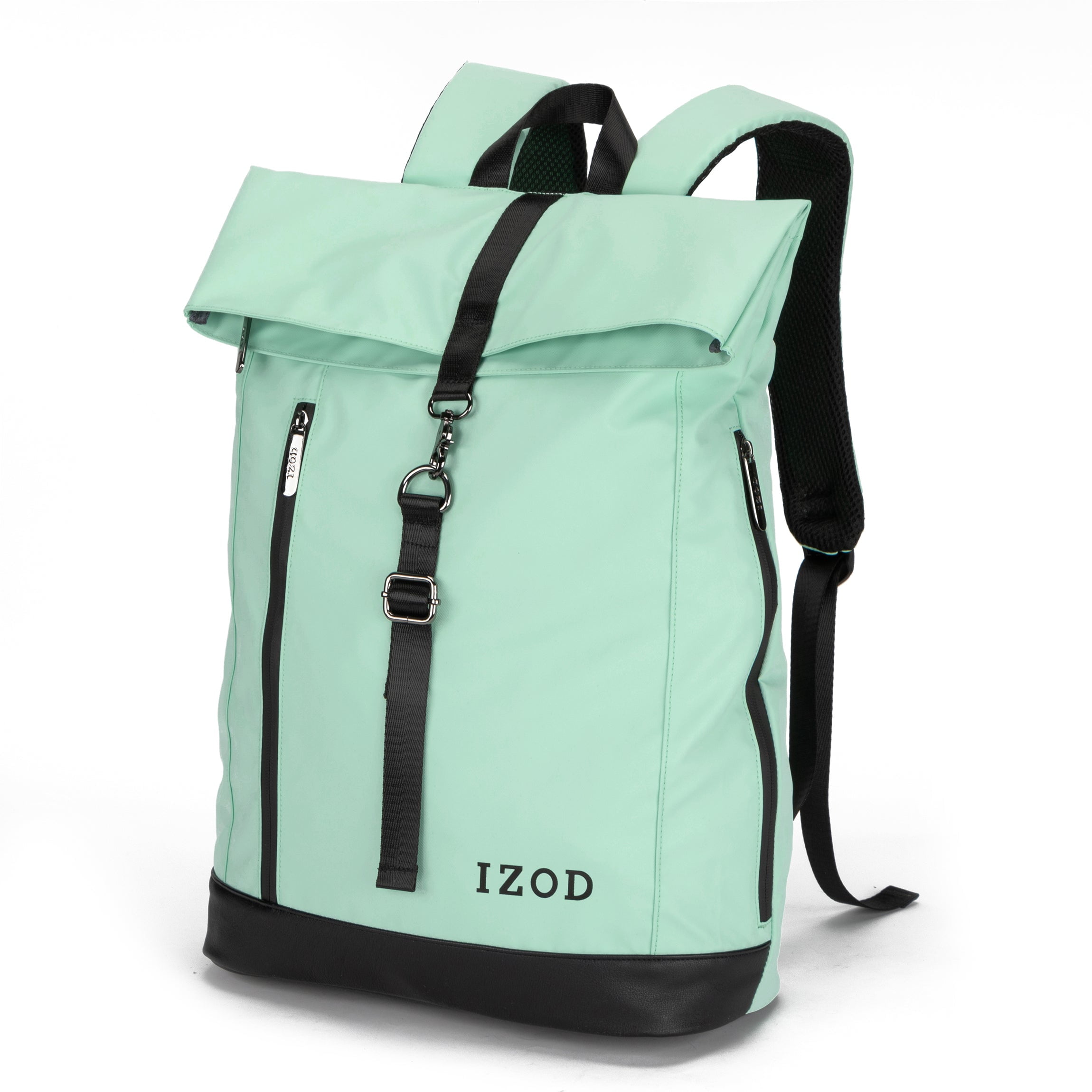 IZOD Devine Business Travel Slim Durable Laptop Backpack, Computer Bag Fits 16 Inch Laptop Notebook / Black