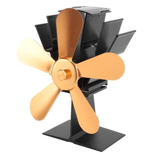 Fireplace Fan Tools Set, Heat Powered 4 Blade Stov... - Grandado
