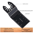 thumbnail image 3 of Kit 31 Navajas Cuchillas De Sierra Bloosom  Oscilantes P/madera Metal Negro, 3 of 4