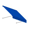 thumbnail image 1 of Awntech SANT22-US-8BB 8.38 ft. Santa Fe Twisted Rope Arm Window & Entry Awning, Bright Blue - 31 x 24 in., 1 of 1
