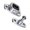 Large shorty, variant on Alloy Rustproof Door Catches Holder Stopper with Anti Collision Buffer for Impacts Protections During Door Operate