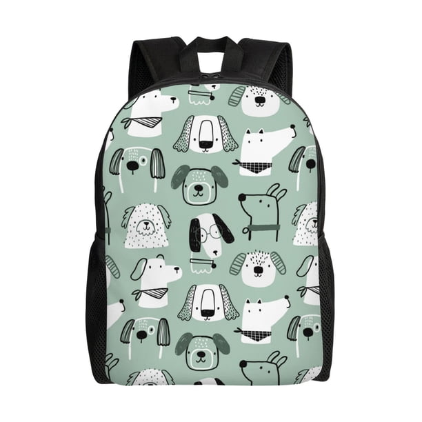 Balery Puppy Mochila - Mochila Estilosa y Duradera para Laptop de 15 Pulgadas con Tela Oxford Impermeable