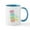 White/Blue Inside, variant on CafePress - Merci! Cookies Mugs - 11 oz Ceramic Mug - Novelty Coffee Tea Cup
