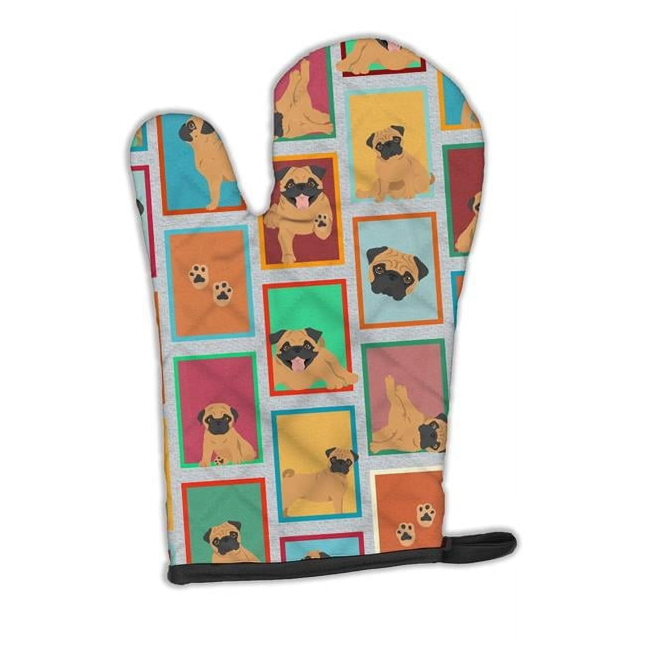 Lots of Great Pyrenees Oven Mitt 8.5 in x 12 in