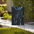 thumbnail image 4 of Bandera de jardín de temporada de Spider-Man, bandera de doble cara, bandera navideña para decoración navideña al aire libre., 4 of 8