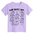 thumbnail image 4 of NIEWTR Boys Girls T-Shirt Tops, Boys Girls Fashion Casual Round Neck Pullover Solid Color Summer Short Sleeve T-shirt Top Summer Shirt Boys Girls (7-8 Years,A121-Light Purple), 4 of 4