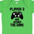 thumbnail image 4 of Inktastic Player 3 Has Joined the Game Boys or Girls Baby Bodysuit, 4 of 5