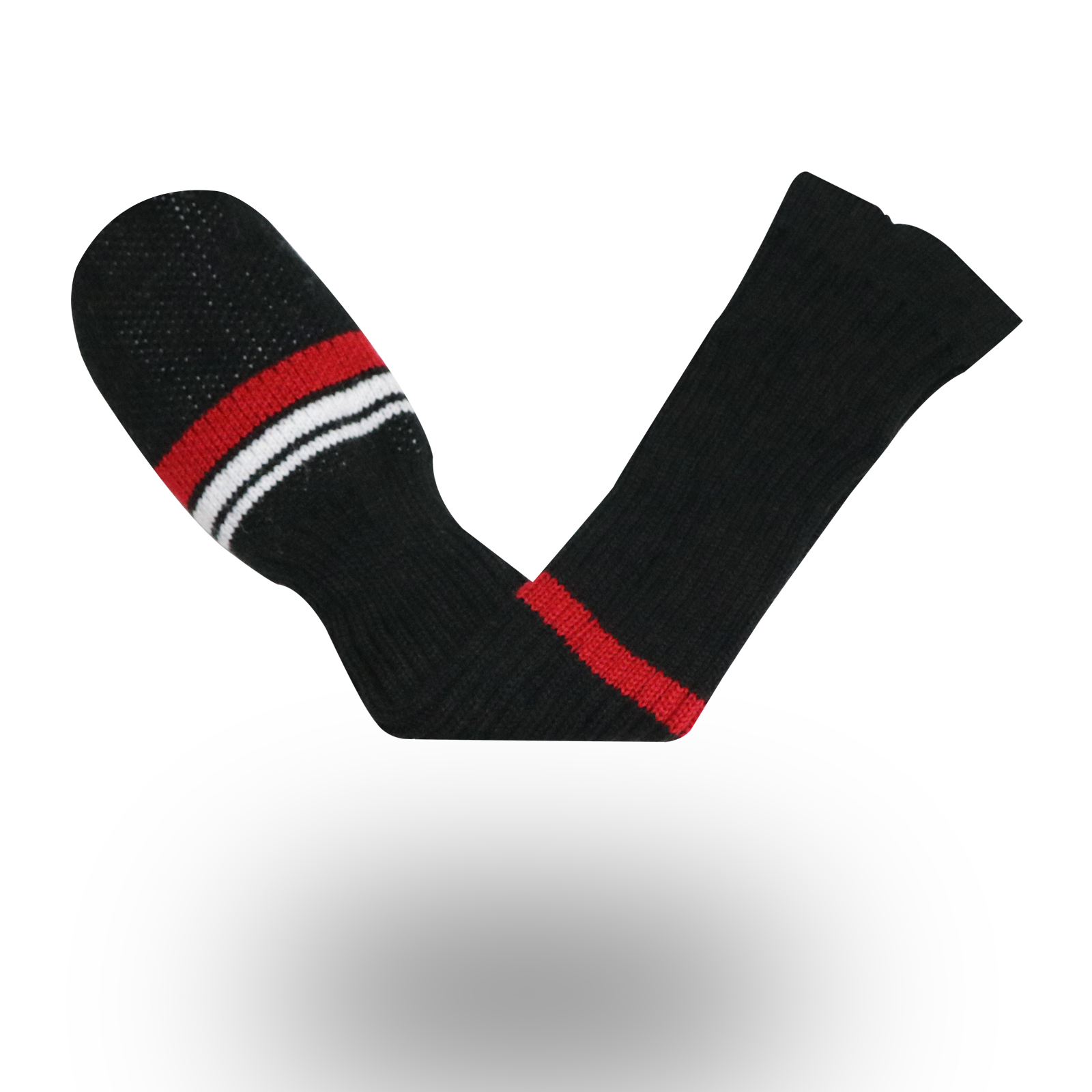 LeFeng 3Pcs Golf Club Covers, Knitted Golf Club Covers for 460cc Driver Fairway Woods and Hybrid Without Pom Pom