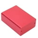 thumbnail image 3 of Uadme Caja De Aluminio, Caja De Enfriamiento De Instrumentos De Placa De Circuito Caja De Caja De Proyecto Electrónico De Bricolaje Rojo Esmerilado, 3 of 8