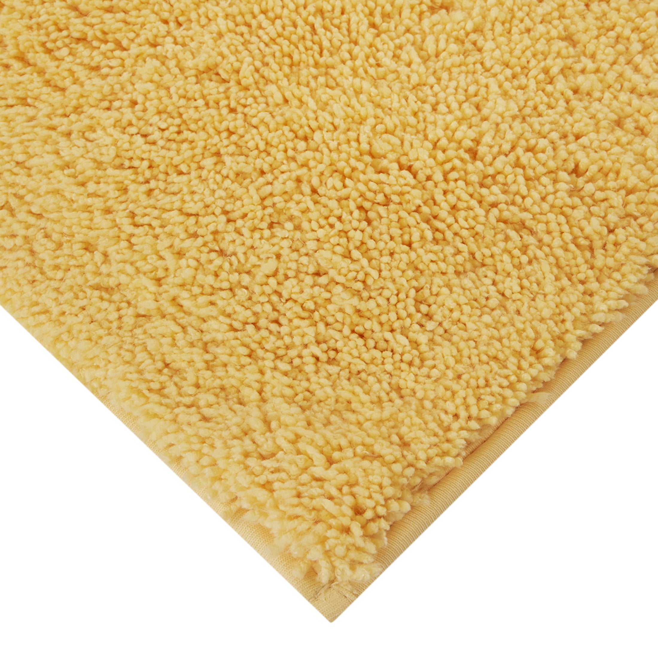 Mainstays Performance Recycled Polyester Bath Rug 24x40" Golden Curry