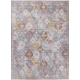 thumbnail image 1 of All-Over Floral Distressed Turkish Oriental Area Rug, 1 of 5