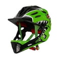 thumbnail image 3 of Casco de bicicleta para niños, casco integral moderno para exteriores, correr, andar en bicicleta, patineta Verde, 3 of 9